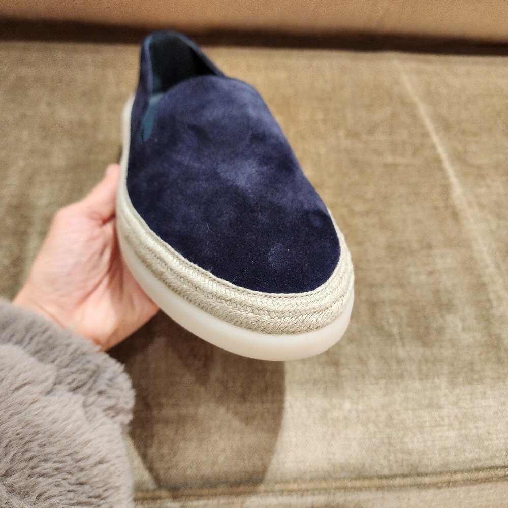 [아울렛] 프라다 스웨이드남성 슬립온 2DG157