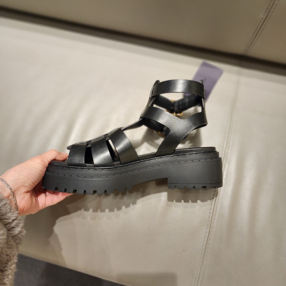 [아울렛] 프라다 글레디에이터 스트랩 여성 샌들 1X924N