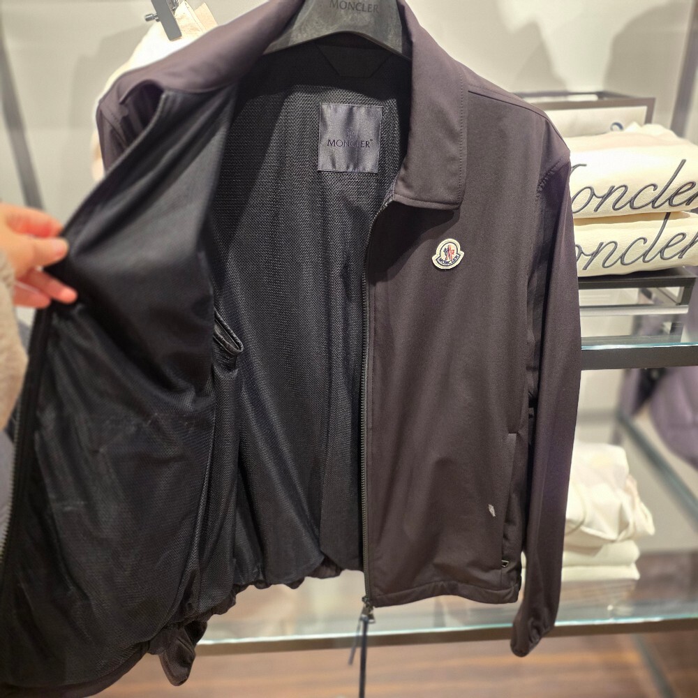 [아울렛] 몽클레르 EVANDRO 남성 블루종 자켓 K10911A00146 598G8