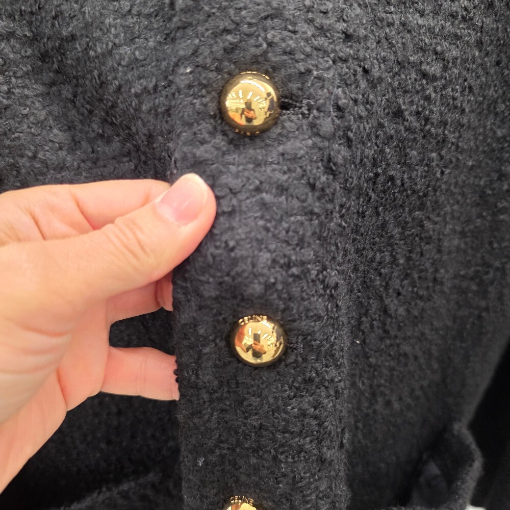 [아울렛] 셀린느 캐시미어 부클레 여성 가디건 자켓 2V39J593V.38NO