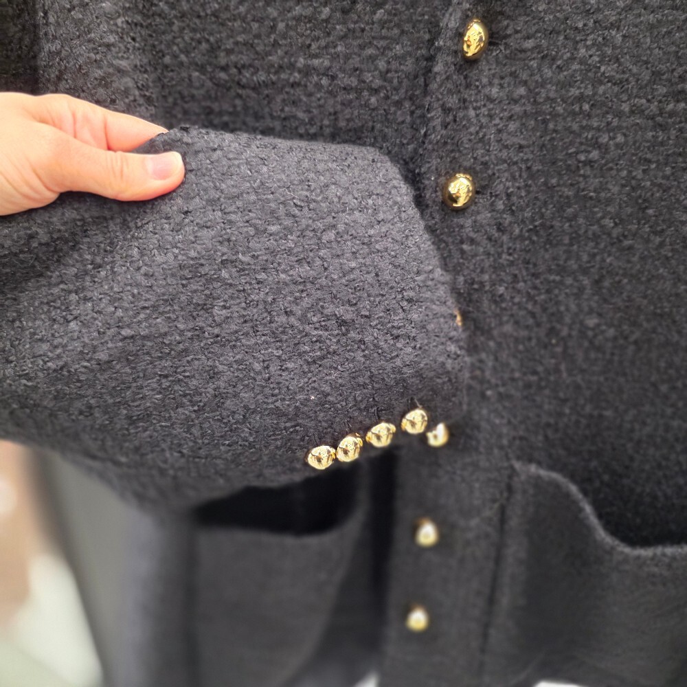 [아울렛] 셀린느 캐시미어 부클레 여성 가디건 자켓 2V39J593V.38NO