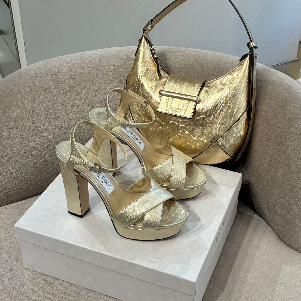 [아울렛] 지미추PARKE여성 스트랩 샌들