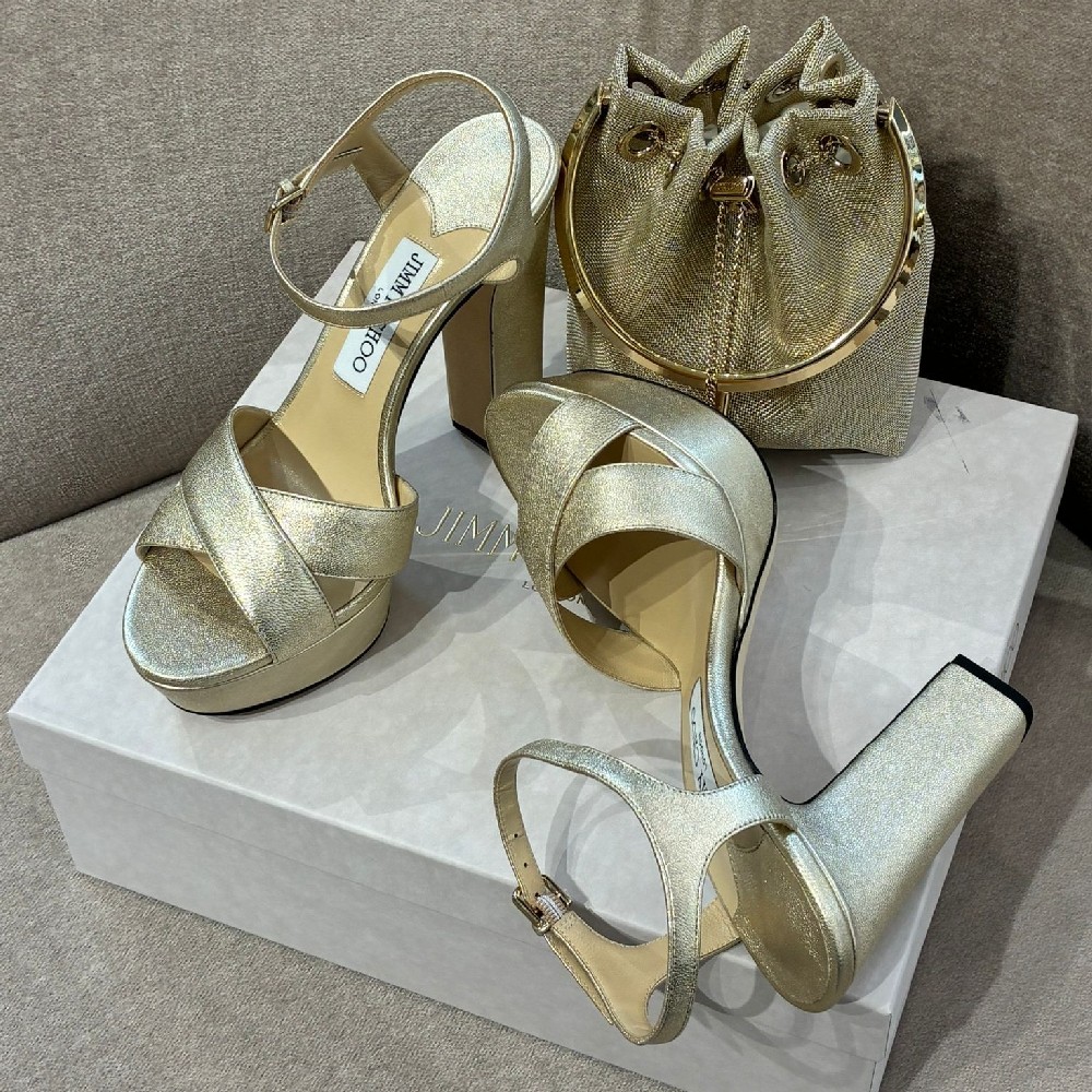 [아울렛] 지미추PARKE여성 스트랩 샌들