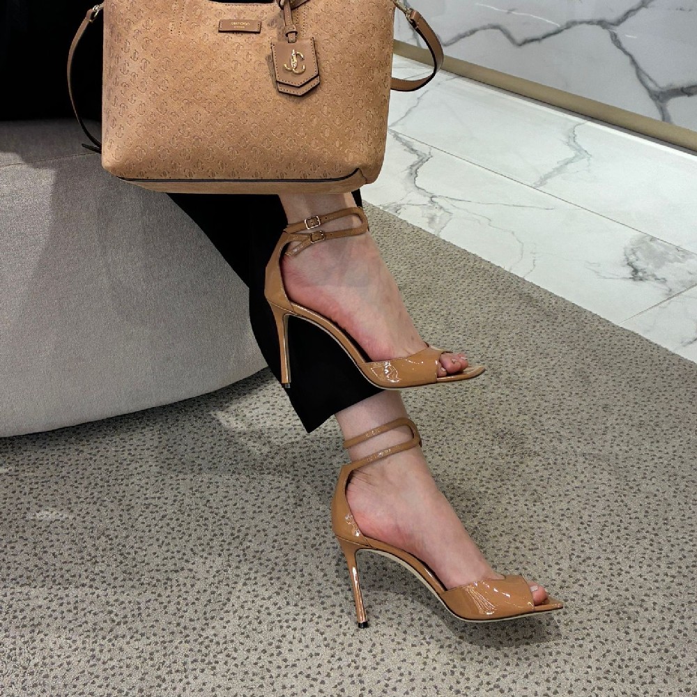 [아울렛] 지미추 ALANI 95 여성 스트랩 샌들