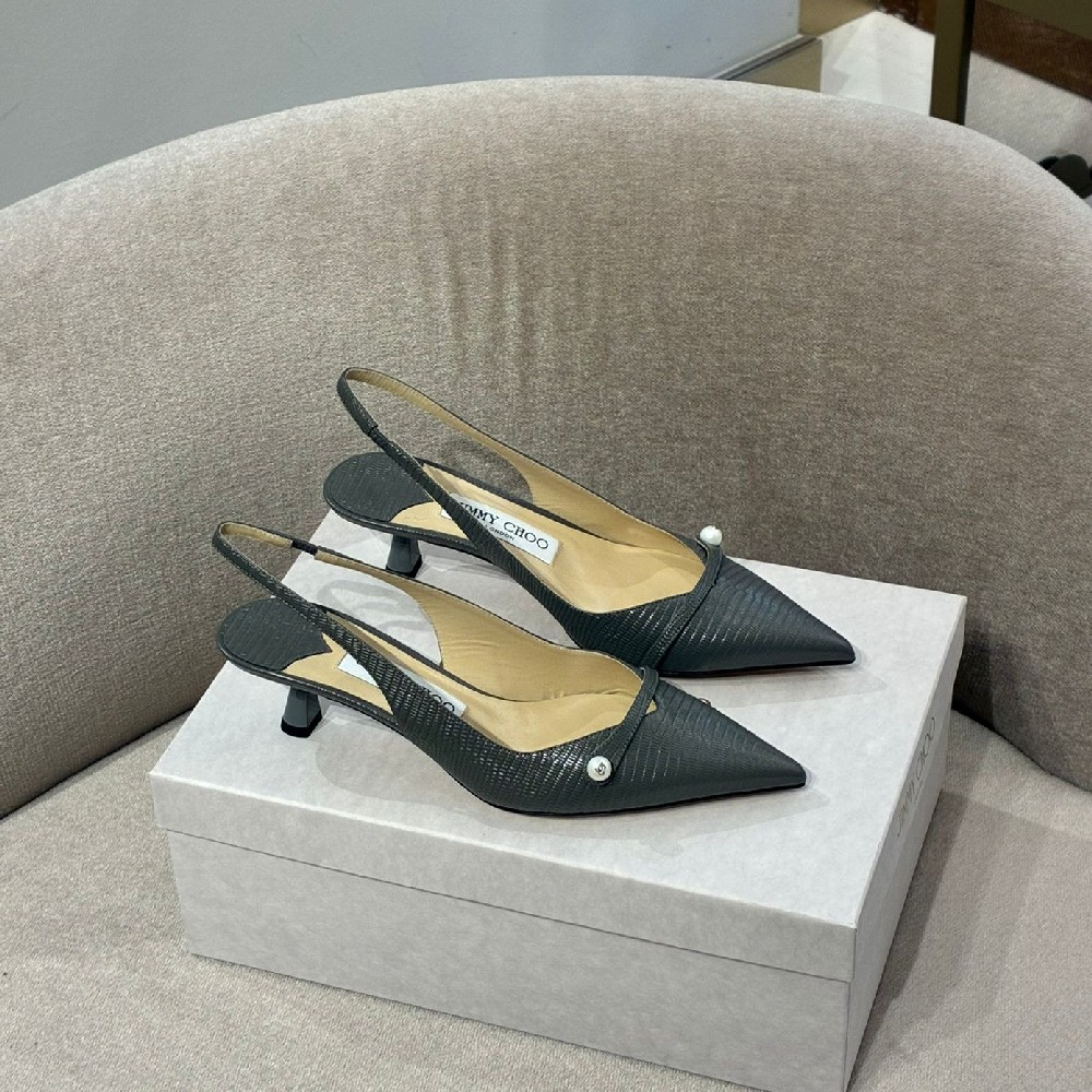 [아울렛] 지미추AMITA 45여성 슬링백 미디움힐