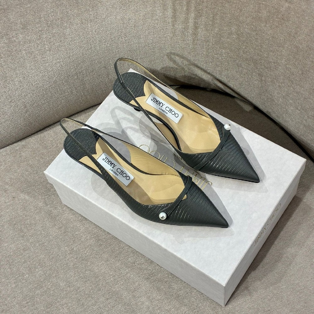 [아울렛] 지미추AMITA 45여성 슬링백 미디움힐