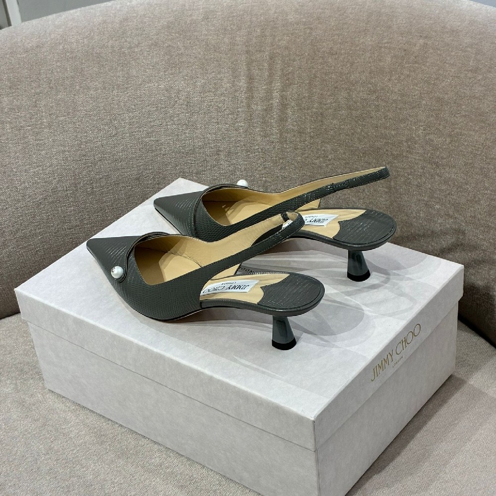 [아울렛] 지미추AMITA 45여성 슬링백 미디움힐