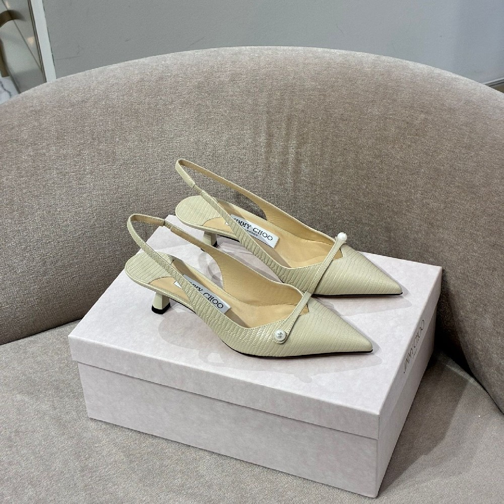 [아울렛] 지미추AMITA 45여성 슬링백 미디움힐