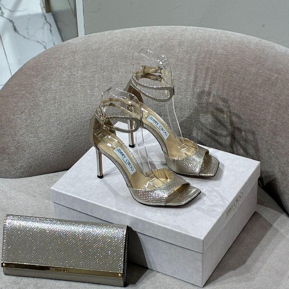 [아울렛] 지미추 ALANI 95 여성 스트랩 샌들