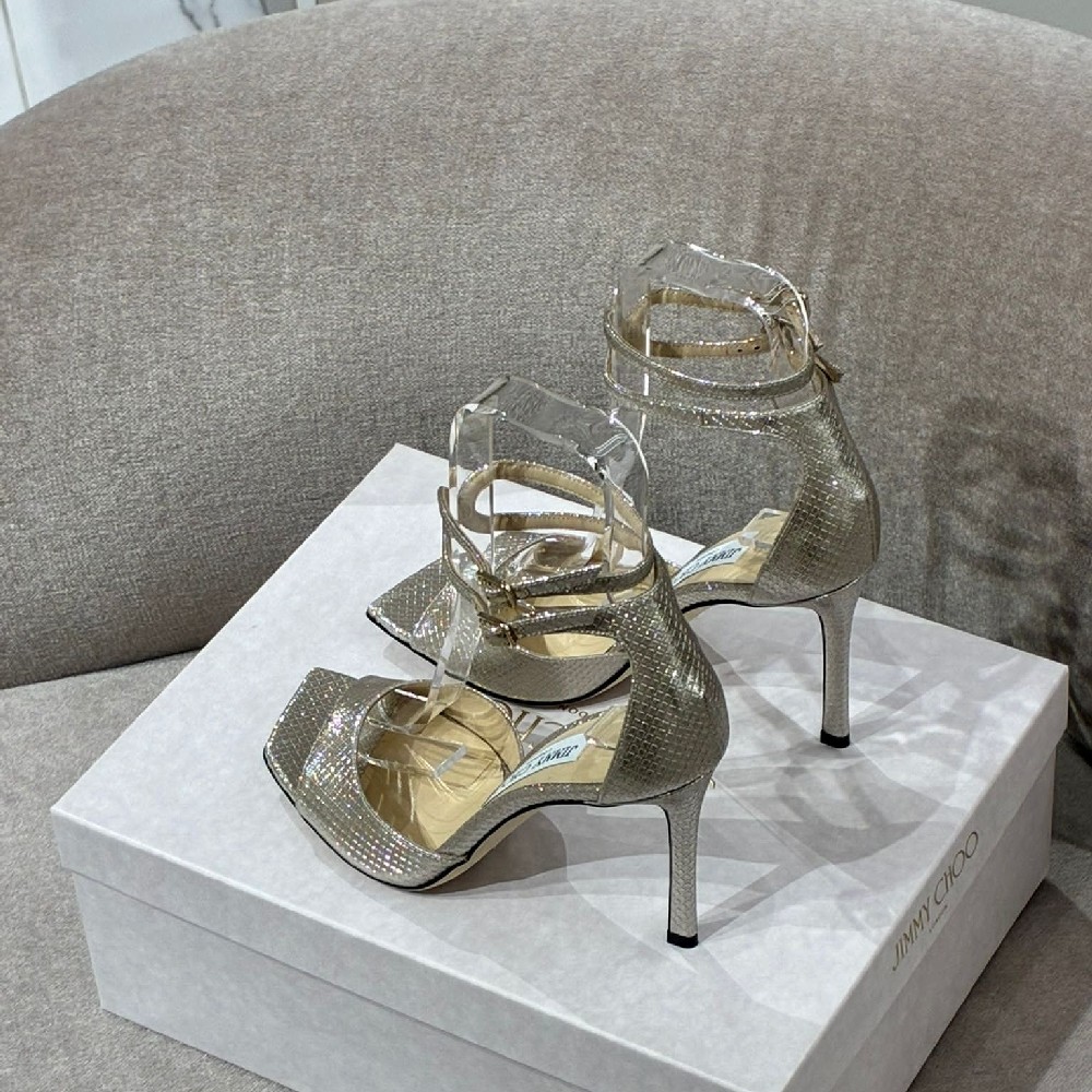 [아울렛] 지미추 ALANI 95 여성 스트랩 샌들