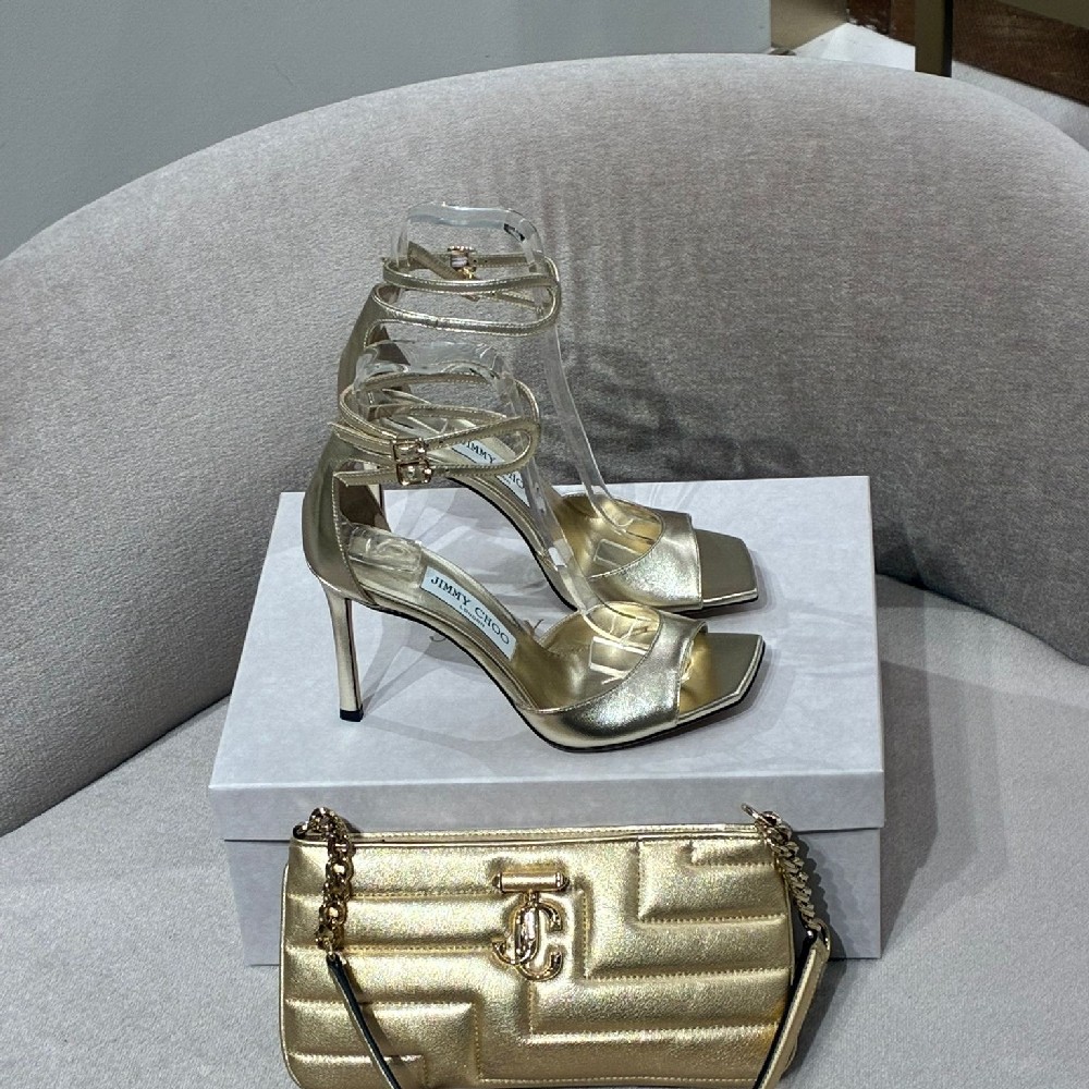 [아울렛] 지미추 ALANI 95 여성 스트랩 샌들