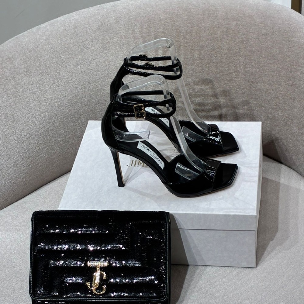 [아울렛] 지미추 ALANI 95 여성 스트랩 샌들