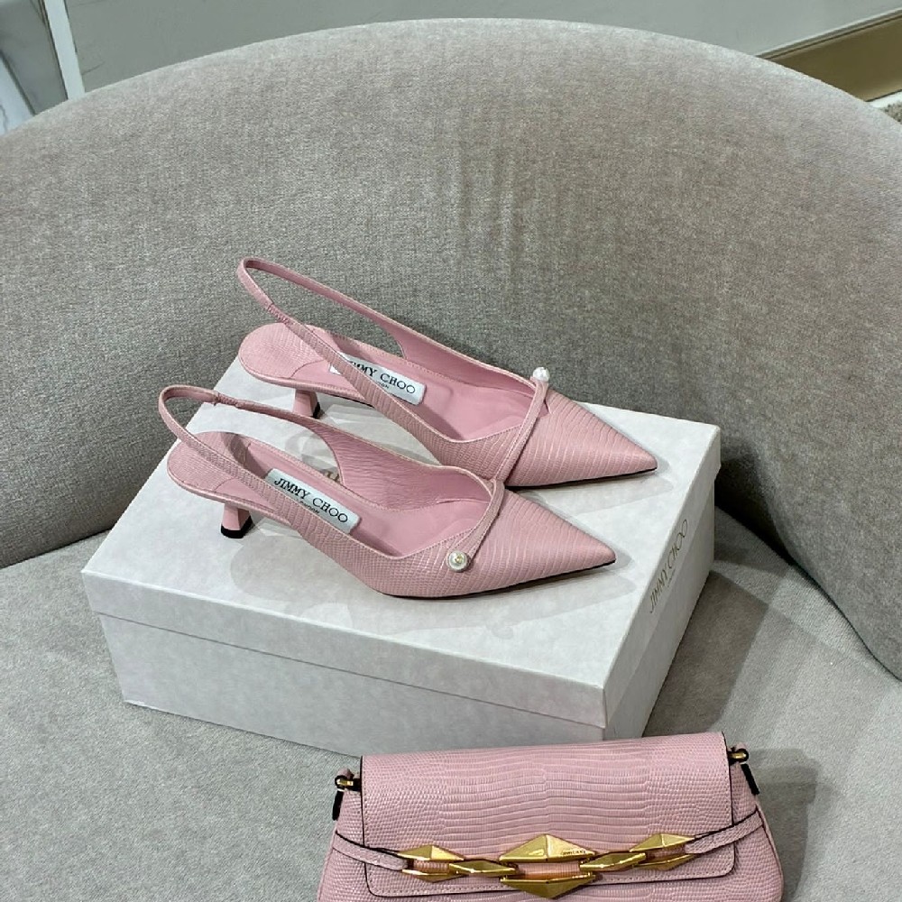 [아울렛] 지미추AMITA 45여성 슬링백 미디움힐