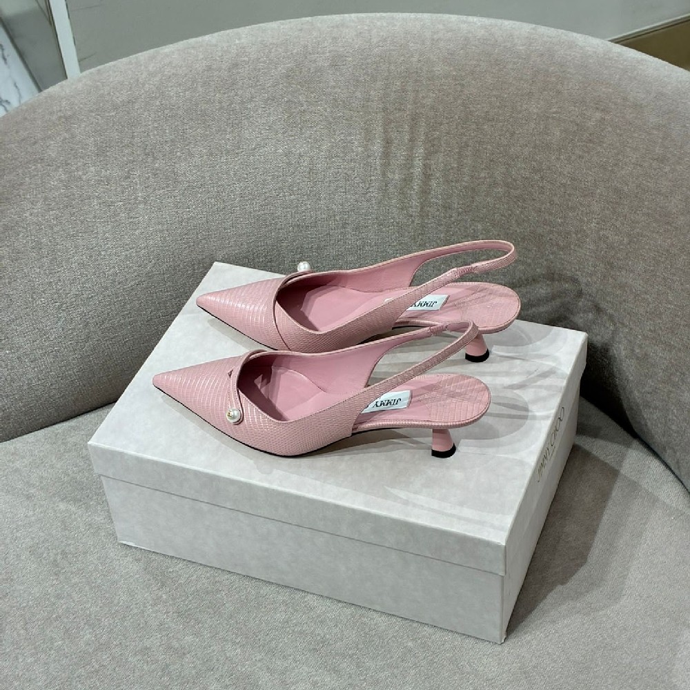 [아울렛] 지미추AMITA 45여성 슬링백 미디움힐