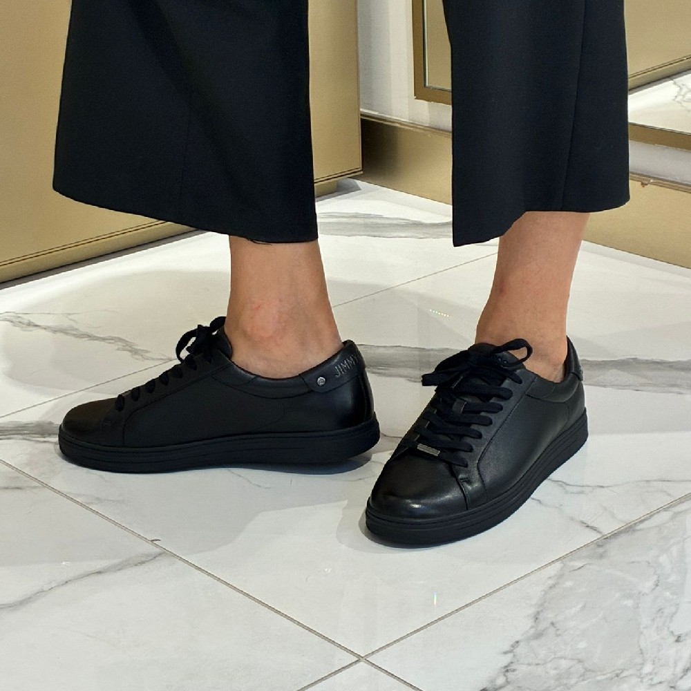 [아울렛] 지미추 ROME 남성 가죽 스니커즈