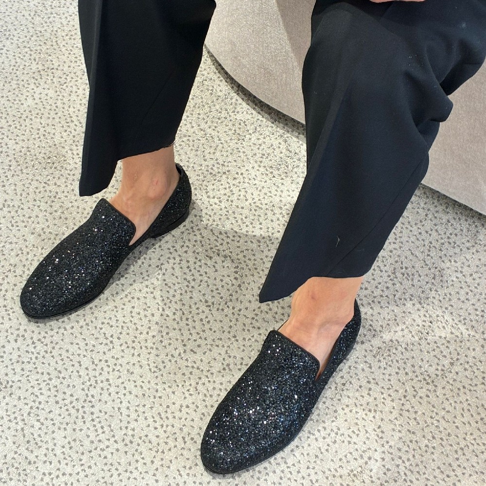 [아울렛] 지미추 OSTIN 글리터 남성 구두