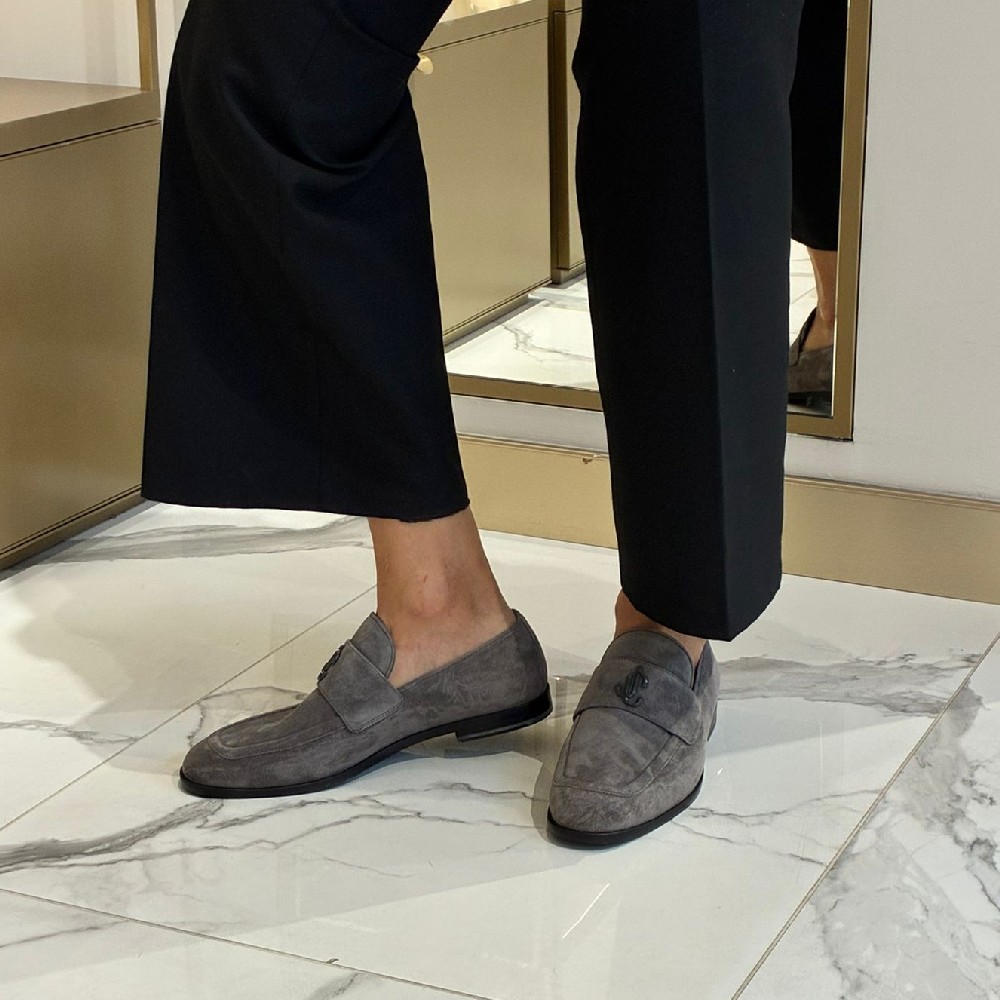 [아울렛] 지미추 ALTO 스웨이드 남성 로퍼