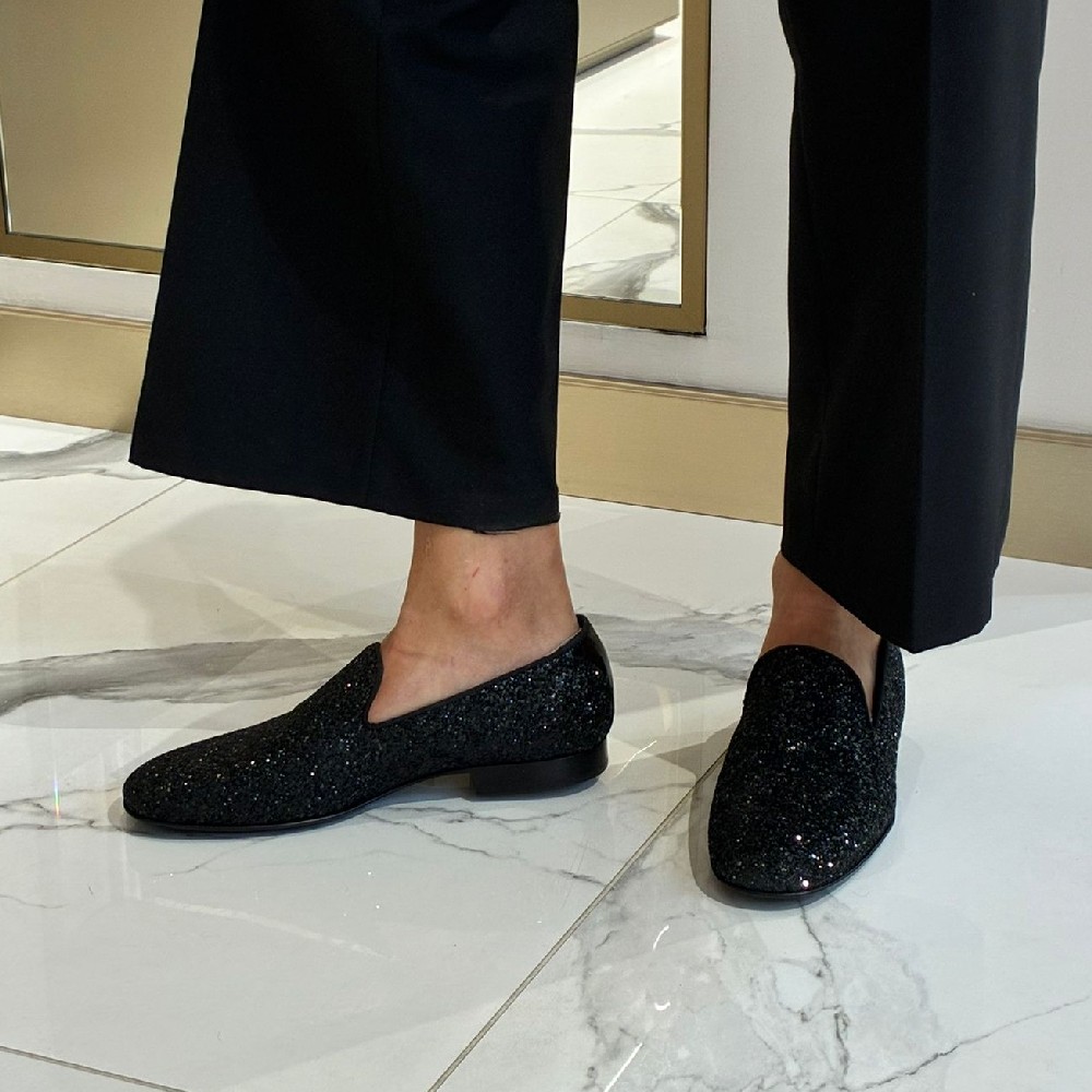 [아울렛] 지미추 THAME 글리터 남성 구두