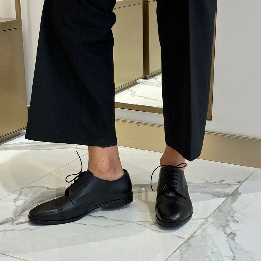 [아울렛] 지미추 OSWELL 레이스업 남성 구두