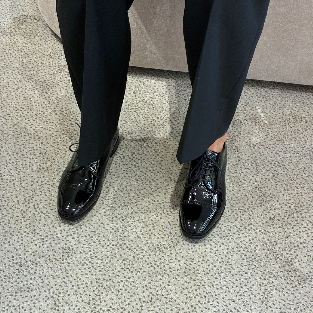 [아울렛] 지미추 OSWELL 레이스업 남성 구두