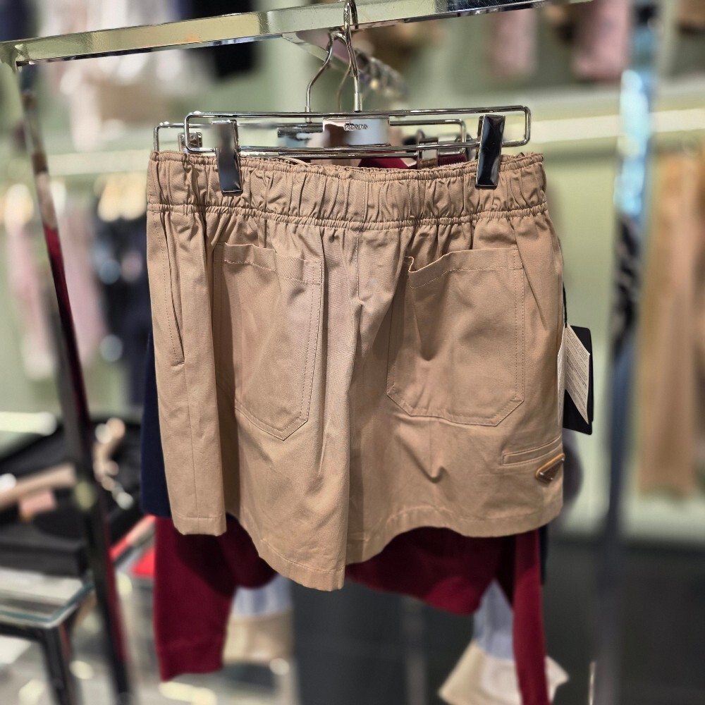 [아울렛] 프라다 코튼 여성 반바지 P289HC