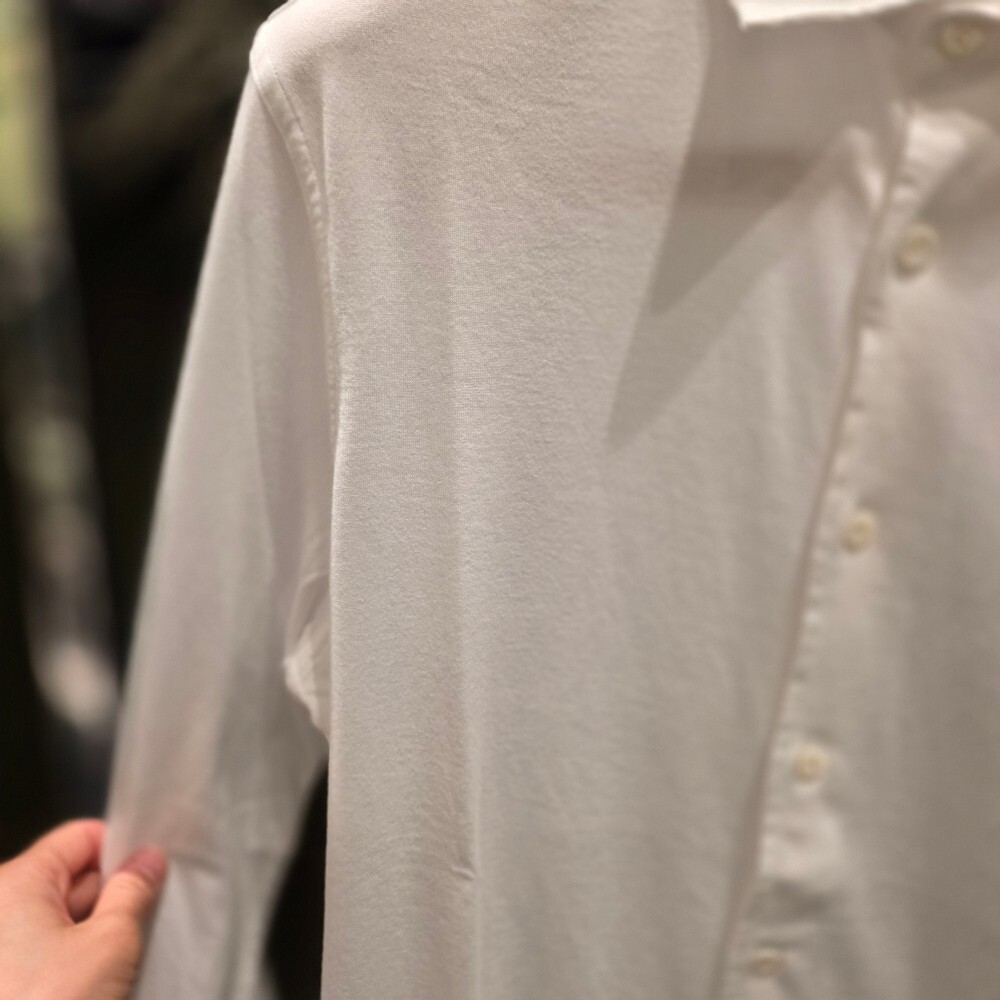 [아울렛] 프라다 코튼 저지 남성 셔츠 UJL92A