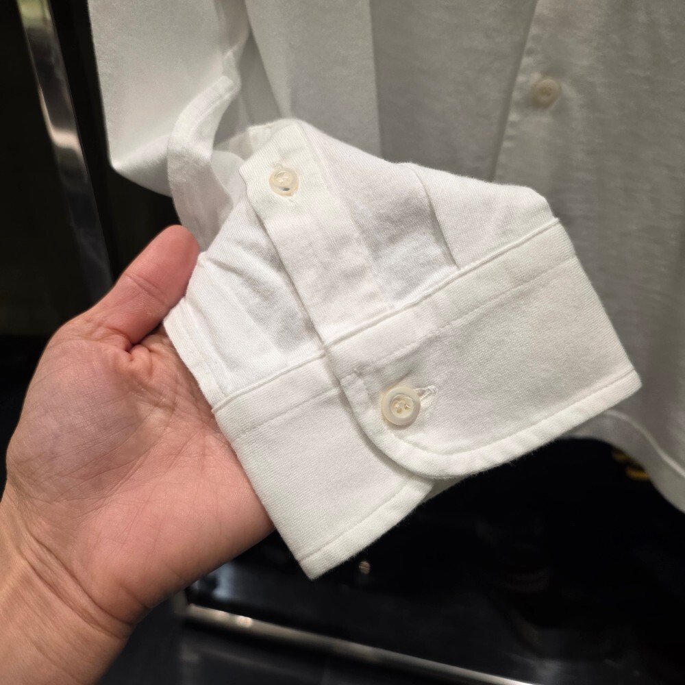 [아울렛] 프라다 코튼 저지 남성 셔츠 UJL92A