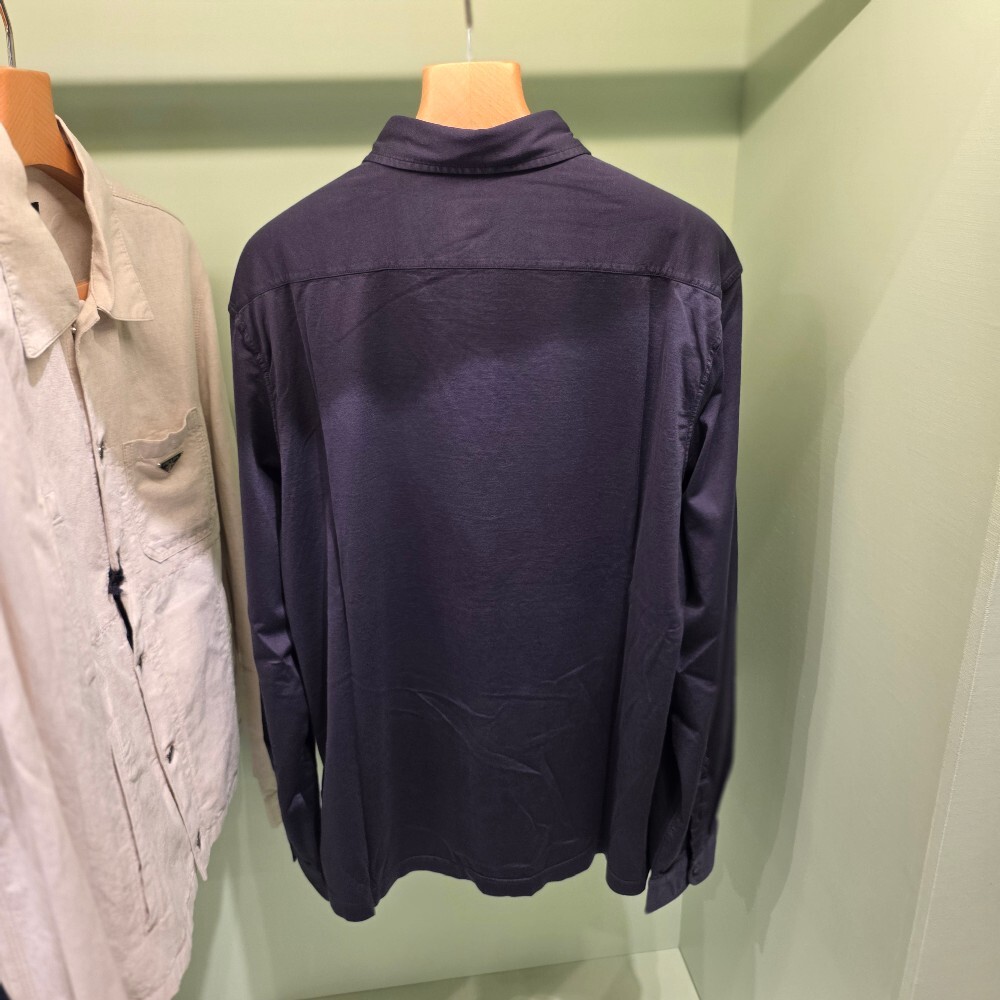 [아울렛] 프라다 코튼 저지 남성 셔츠 UJL92A