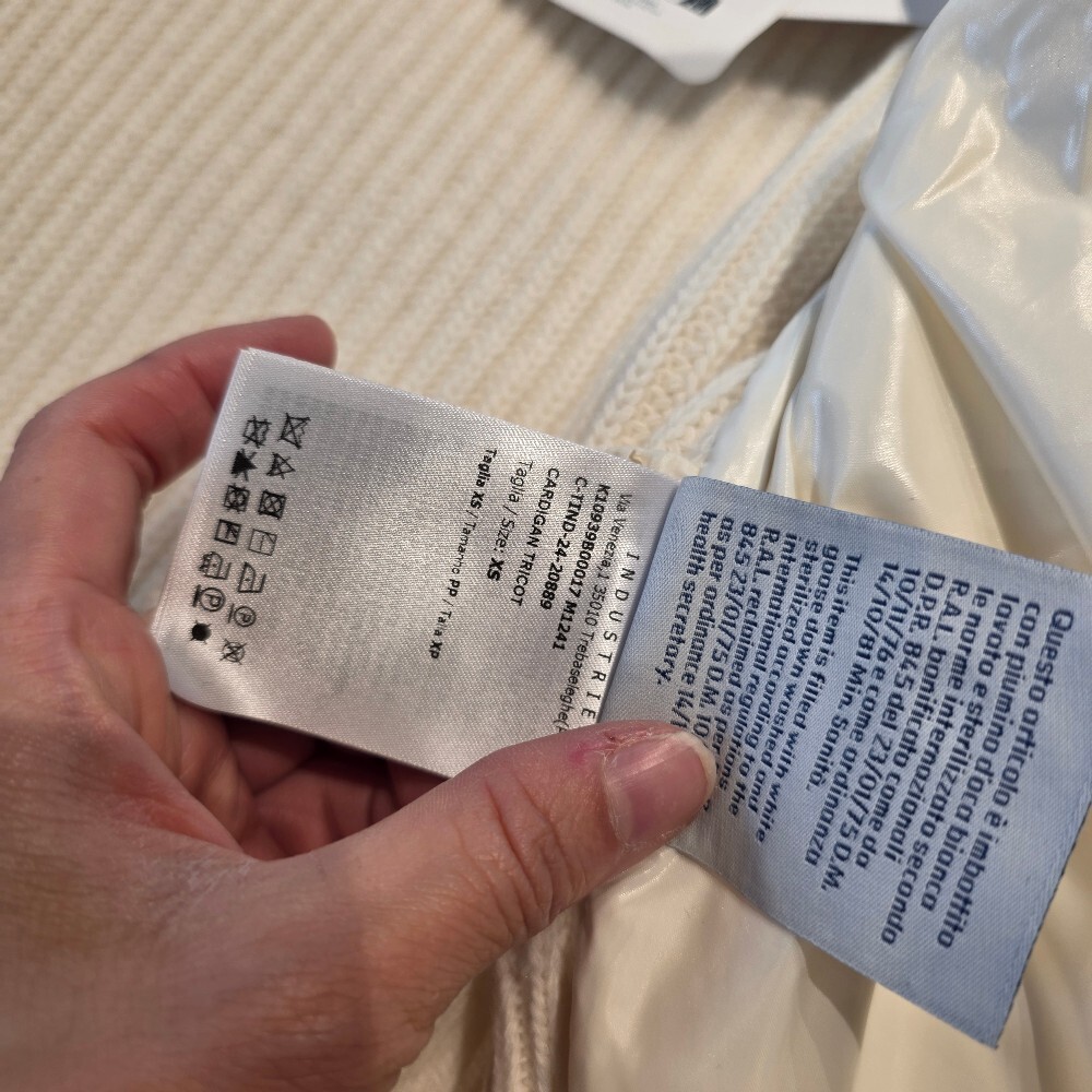 [아울렛] 몽클레르 경량 패딩 가디건 자켓 K1093 9B00017 M1241