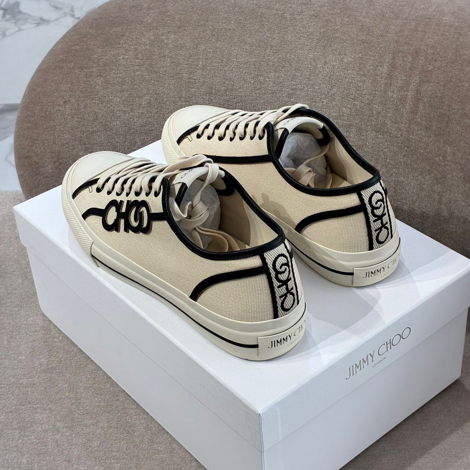 [아울렛] 지미추 FENIX 여성 캔버스 스니커즈