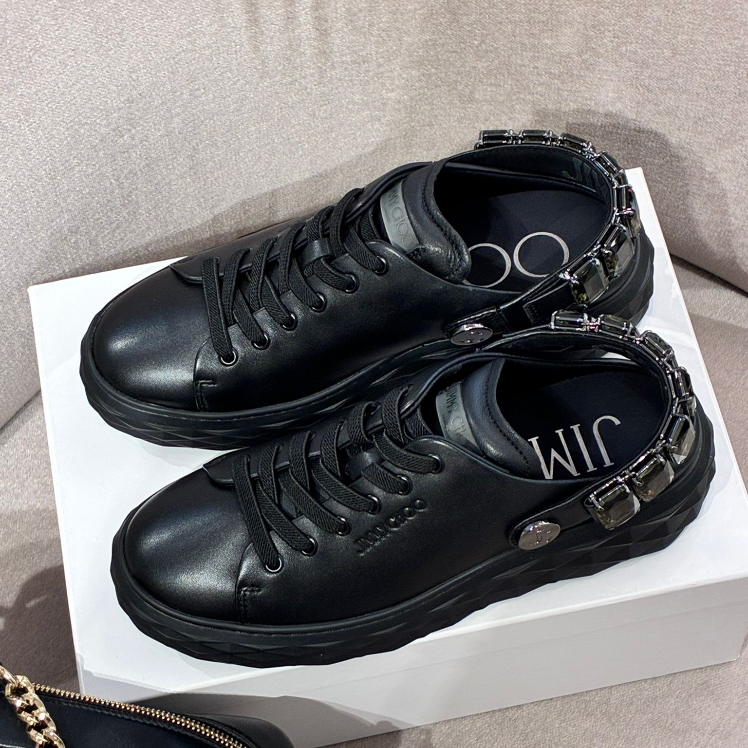 [아울렛] 지미추DIAMOND MAXI여성 스니커즈