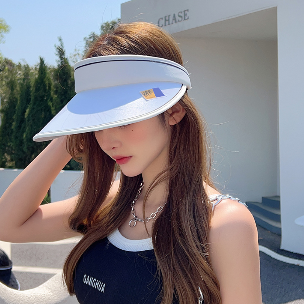 챙넓은 썬캡 여름 모자 햇빛가리개 여성 챙모자 썬바이저 워터파크