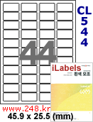 아이라벨 CL544 (44칸) [100매] iLabels