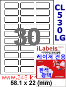 아이라벨 CL530LG (30칸) [100매] iLabels