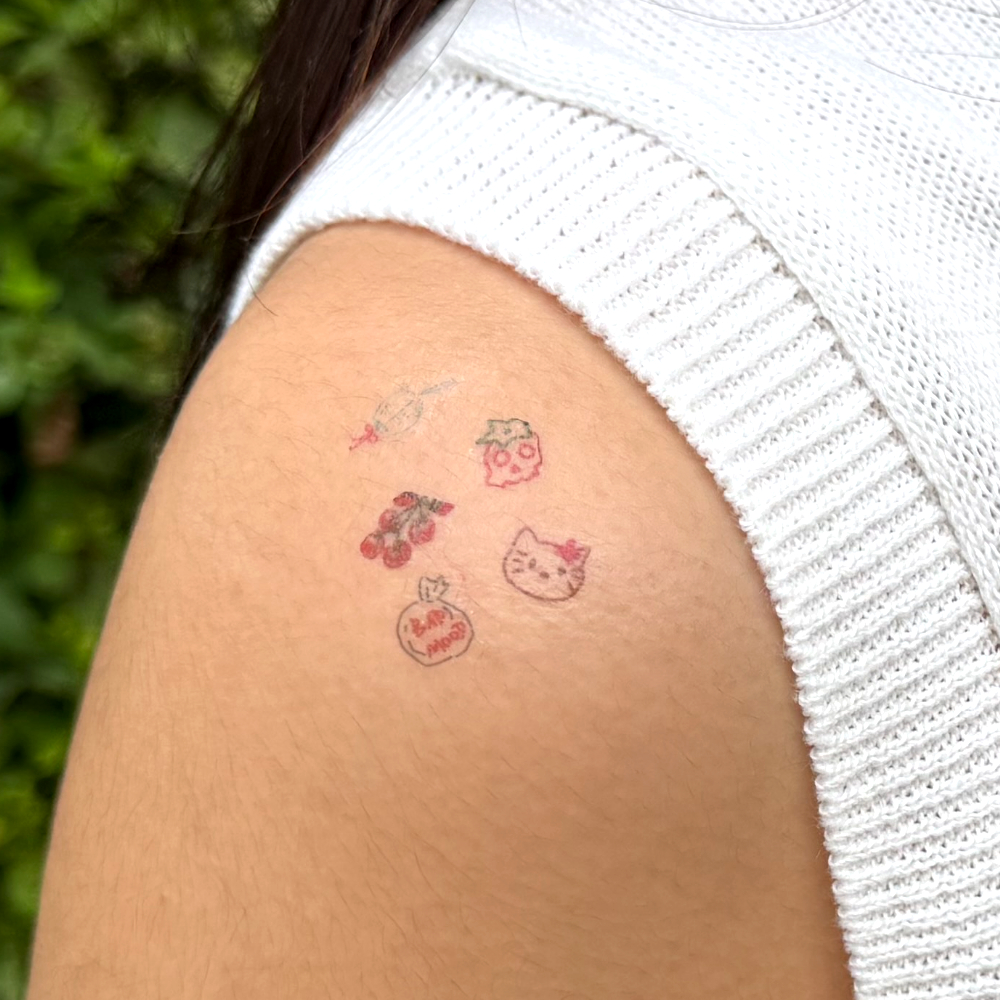 붙이는 판박이 미니 타투스티커 No.1