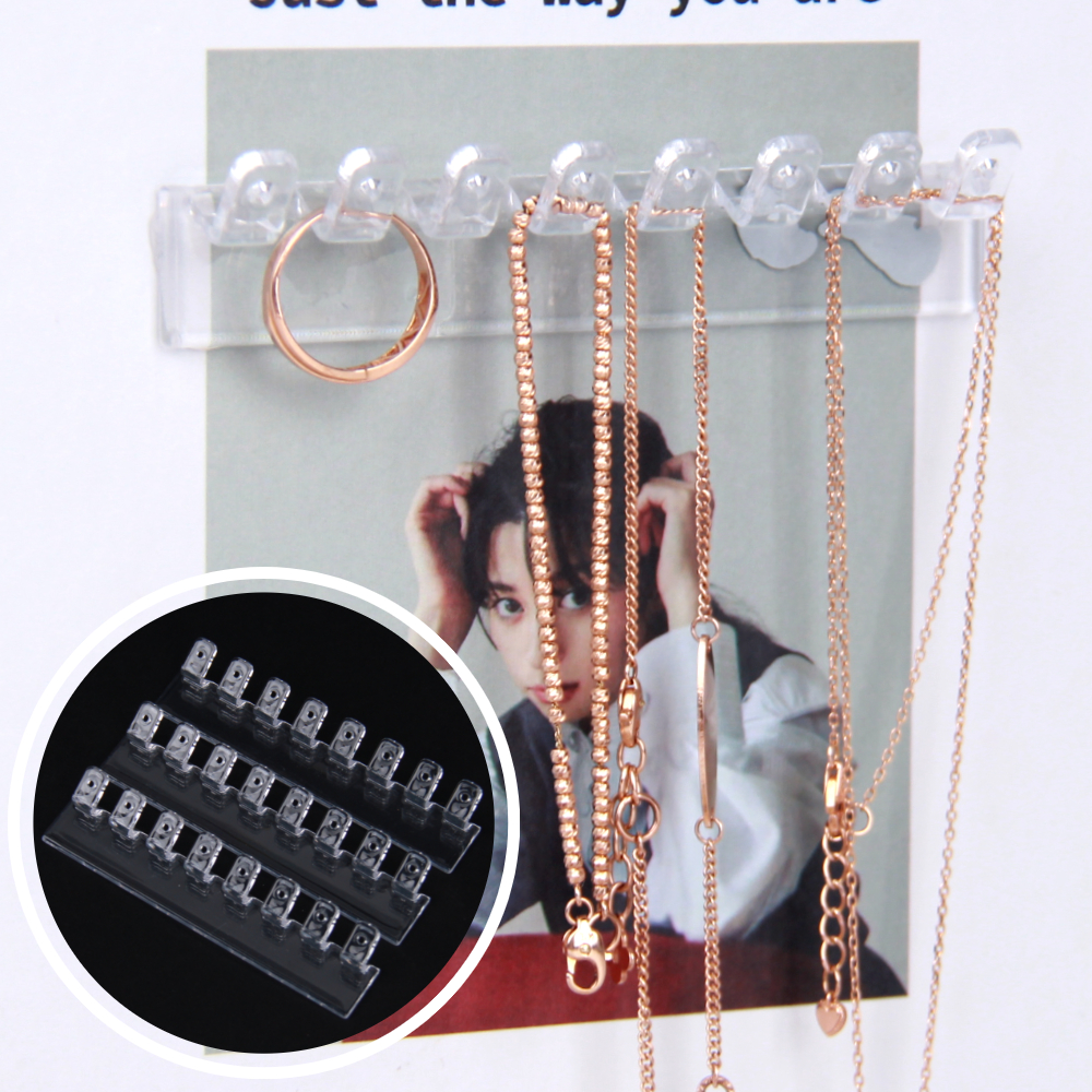 벽부착 무타공 악세사리 진열대