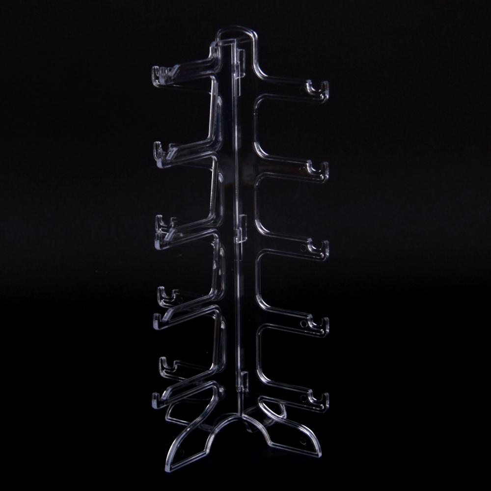 5단 투명 선글라스 안경 거치대