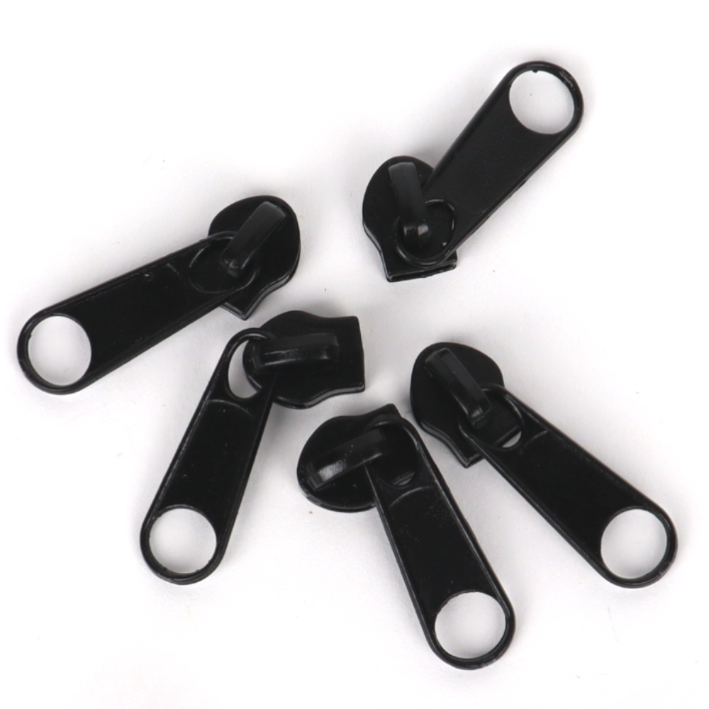 일반 금속 지퍼머리 블랙 8호 5P