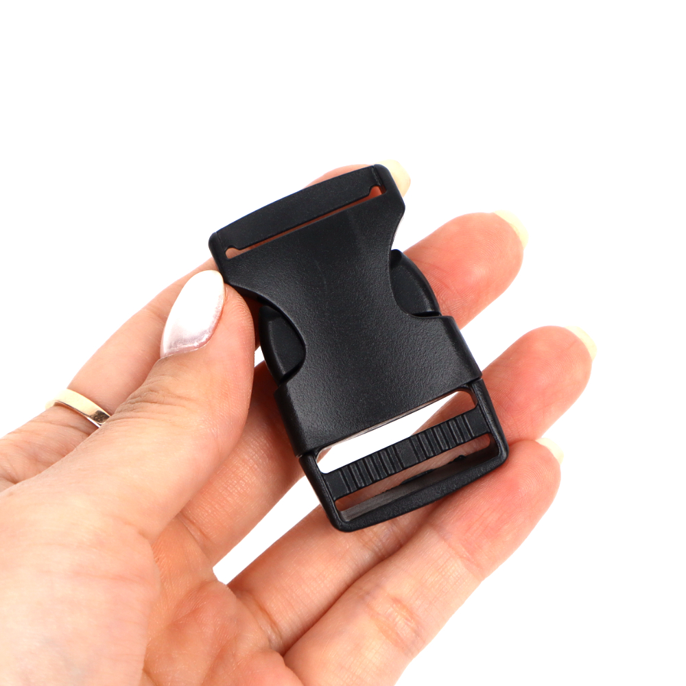 가방끈 부자재 투터치 플라스틱 버클 25mm