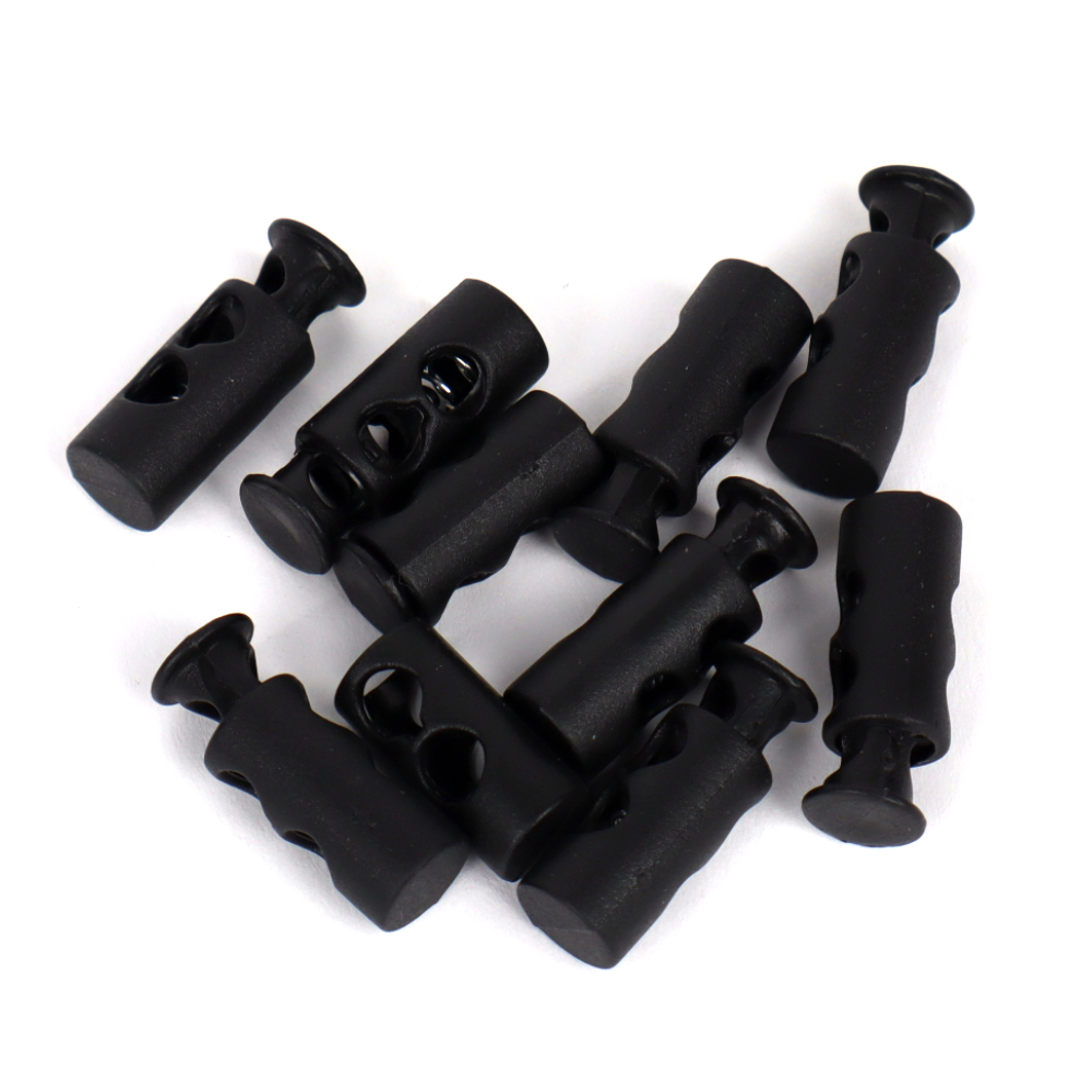 끈조절 코드락스토퍼 2구길쭉형 10P