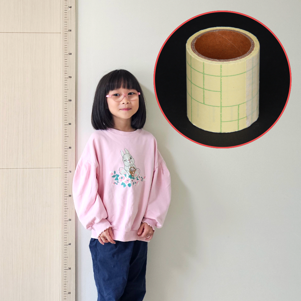 붙이는 스티커 키재기자 투명