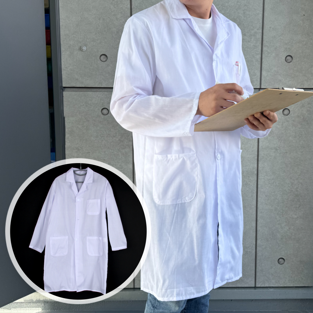 의사 약사 실험복 가운 L