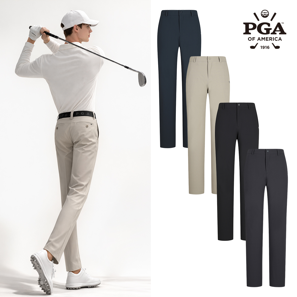 PGA 26SS 남성 헤리티지 체크 골프팬츠 PGMPT62999