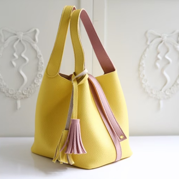 [STORYBAG]  NO.250 Combination colors bag, tote bag, daily bag