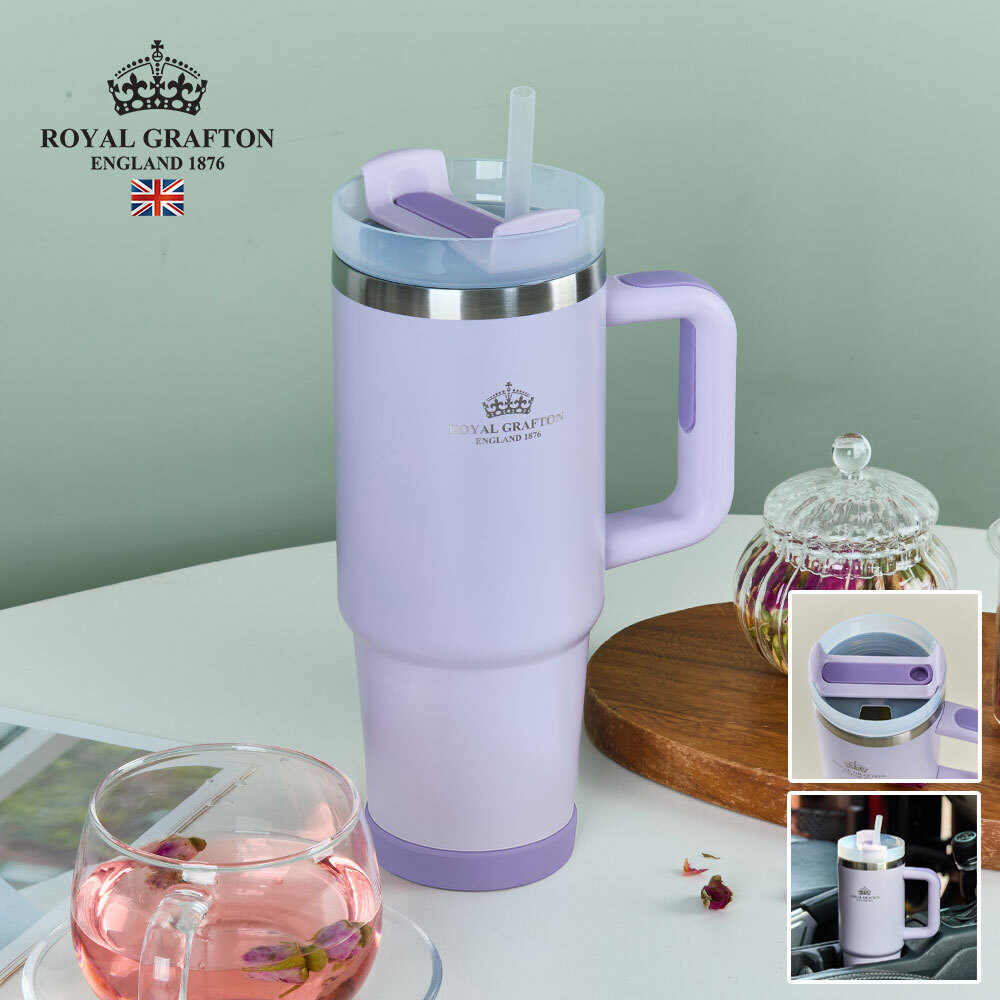 [로얄그래프톤] 보온보냉빅머그텀블러 900-라이트퍼플