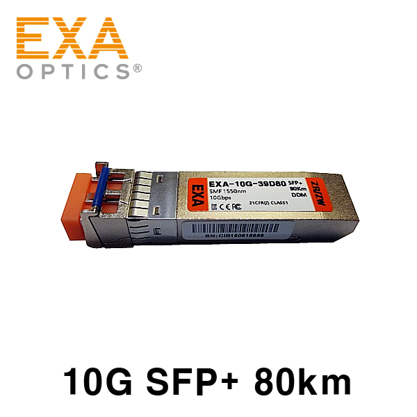 [EXA] 10G SFP+ ZR/ZW 80km 싱글모드 광모듈