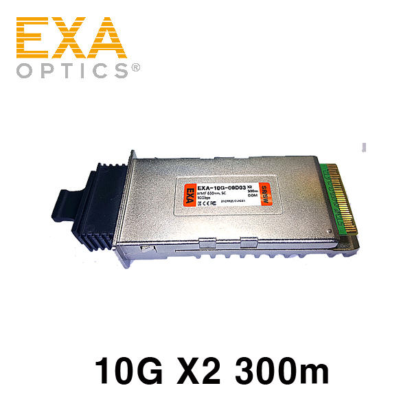 [EXA] 10G X2 SR/SW 300m MMF 光トランシーバ