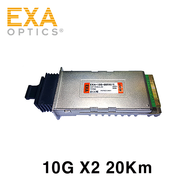[EXA] 10G X2 LR/LW 20km SMF 光トランシーバ