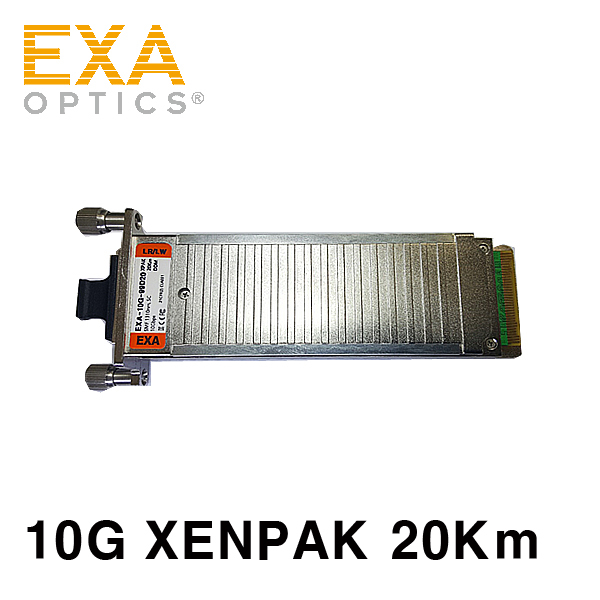 [EXA] 10G XENPAK LR 20km SMF 光トランシーバ