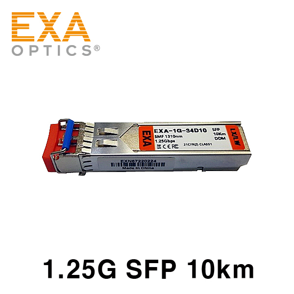 [EXA] 1.25G SFP-LX/LW 10km 光トランシーバ